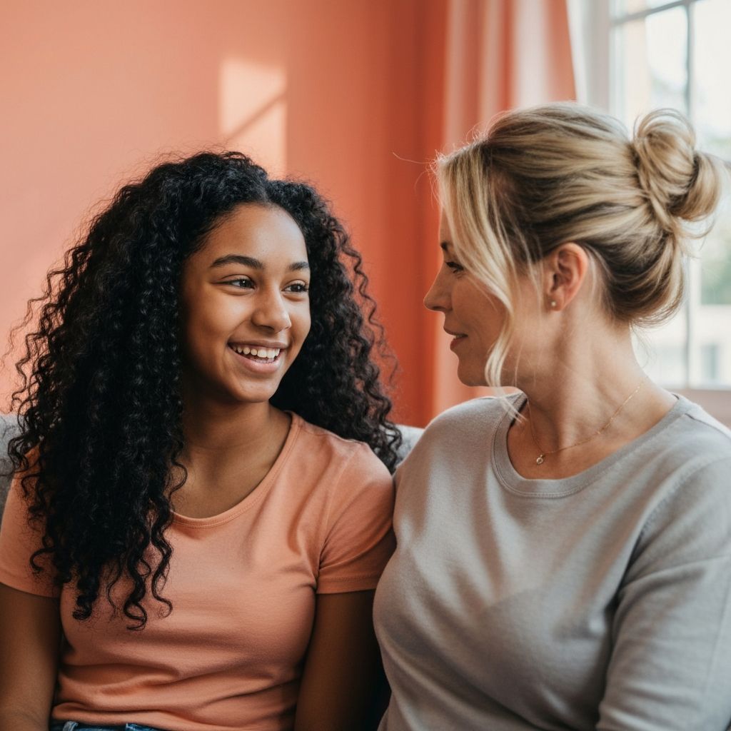 Mother and daughter connection